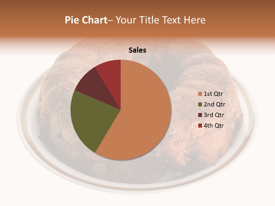 Apple Sweet Golden PowerPoint Template