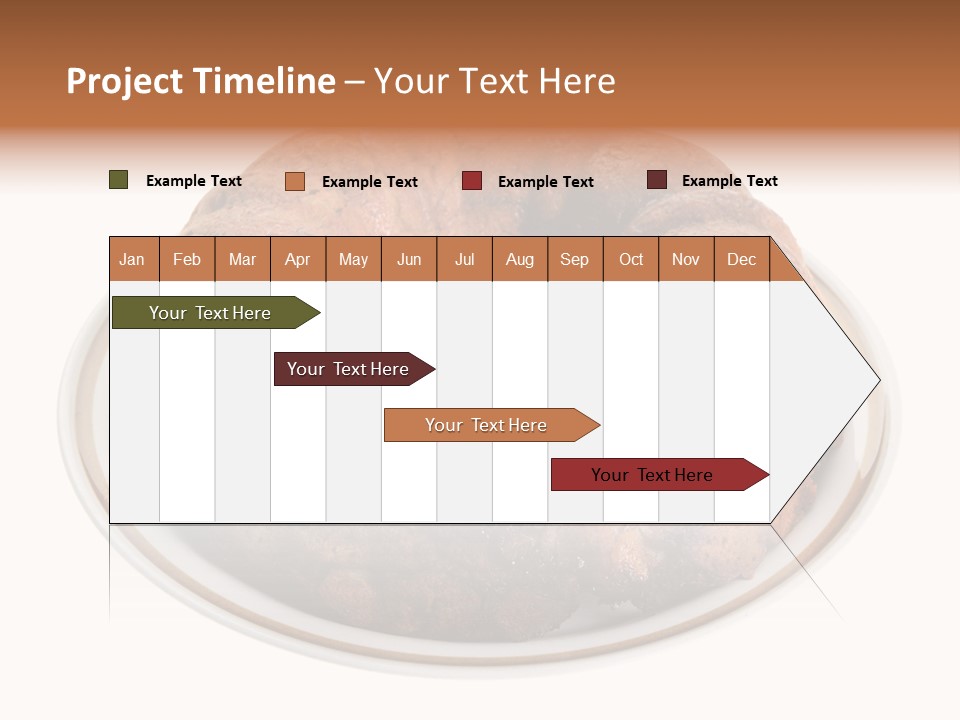 Apple Sweet Golden PowerPoint Template