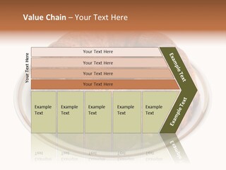 Apple Sweet Golden PowerPoint Template