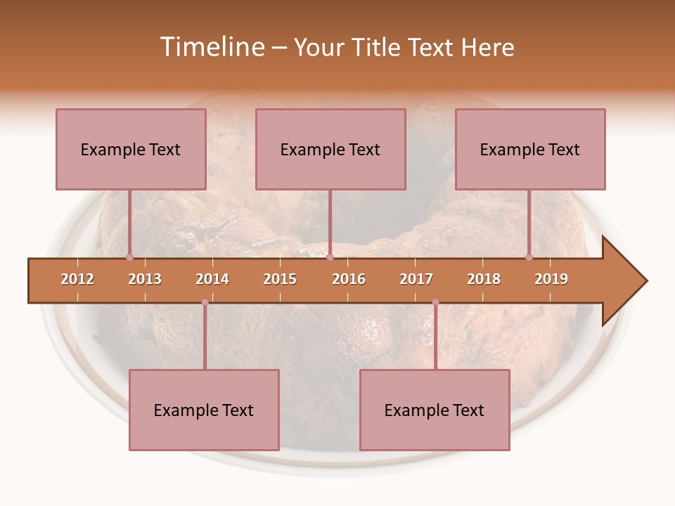 Apple Sweet Golden PowerPoint Template