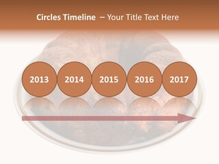 Apple Sweet Golden PowerPoint Template