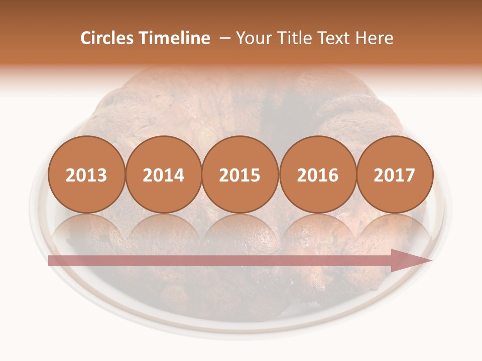 Apple Sweet Golden PowerPoint Template