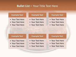 Apple Sweet Golden PowerPoint Template