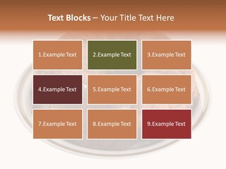 Apple Sweet Golden PowerPoint Template