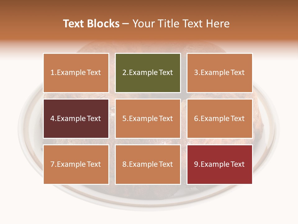 Apple Sweet Golden PowerPoint Template