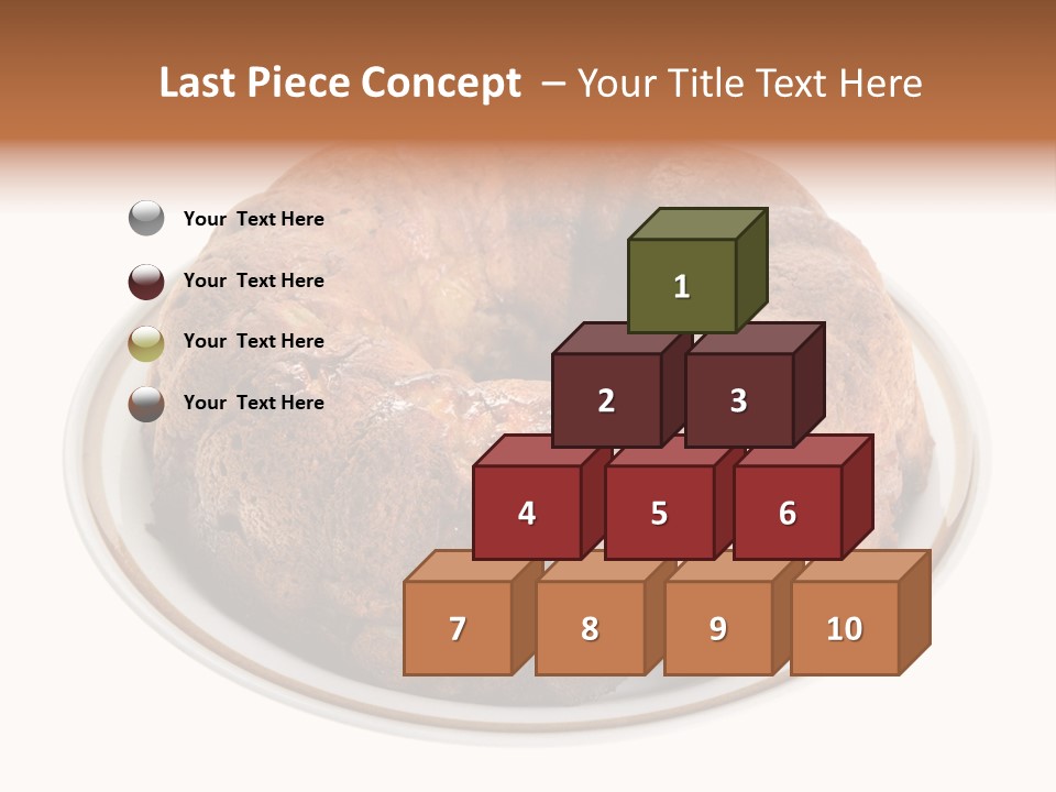 Apple Sweet Golden PowerPoint Template