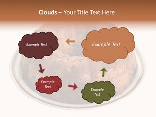 Apple Sweet Golden PowerPoint Template