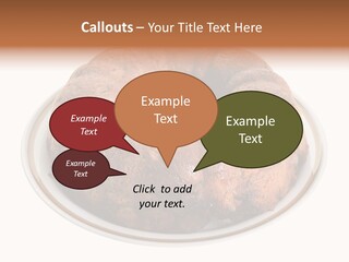 Apple Sweet Golden PowerPoint Template