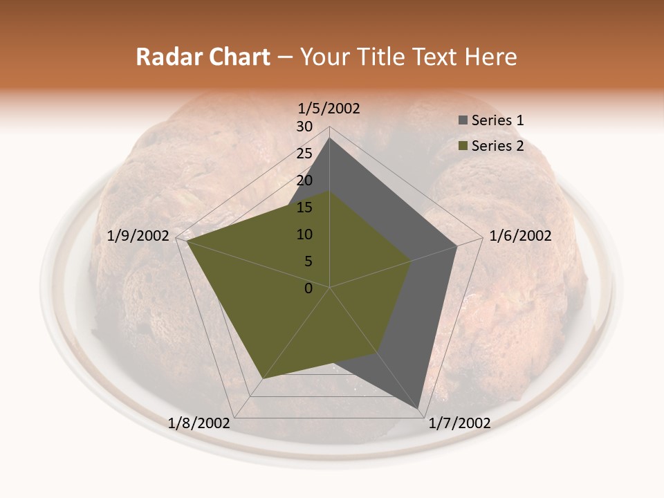Apple Sweet Golden PowerPoint Template