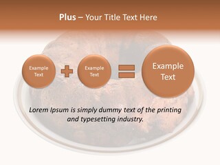 Apple Sweet Golden PowerPoint Template