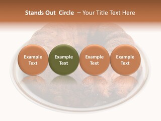 Apple Sweet Golden PowerPoint Template