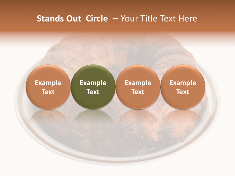 Apple Sweet Golden PowerPoint Template