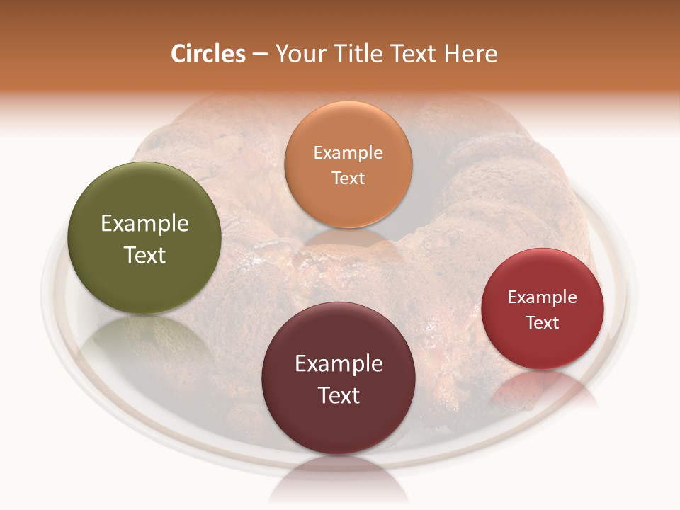 Apple Sweet Golden PowerPoint Template