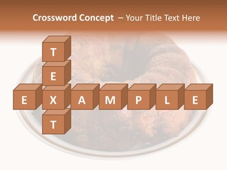 Apple Sweet Golden PowerPoint Template