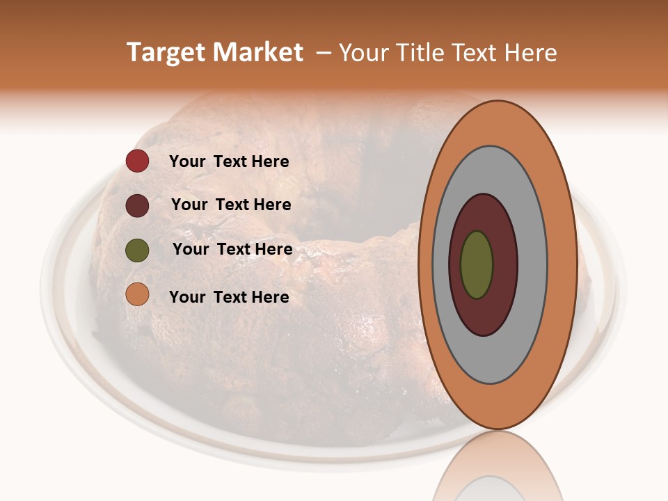 Apple Sweet Golden PowerPoint Template