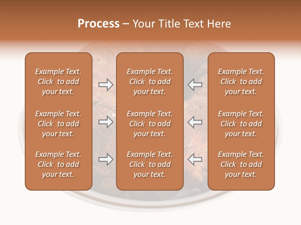 Apple Sweet Golden PowerPoint Template