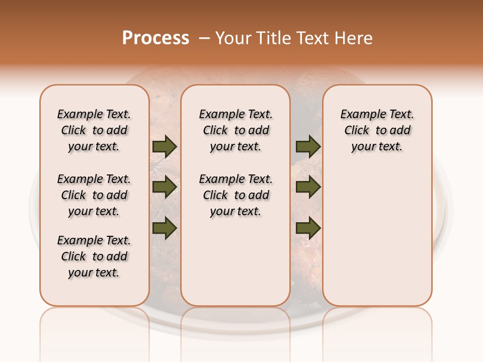 Apple Sweet Golden PowerPoint Template