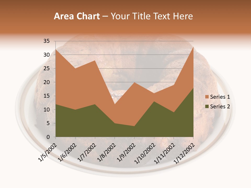 Apple Sweet Golden PowerPoint Template