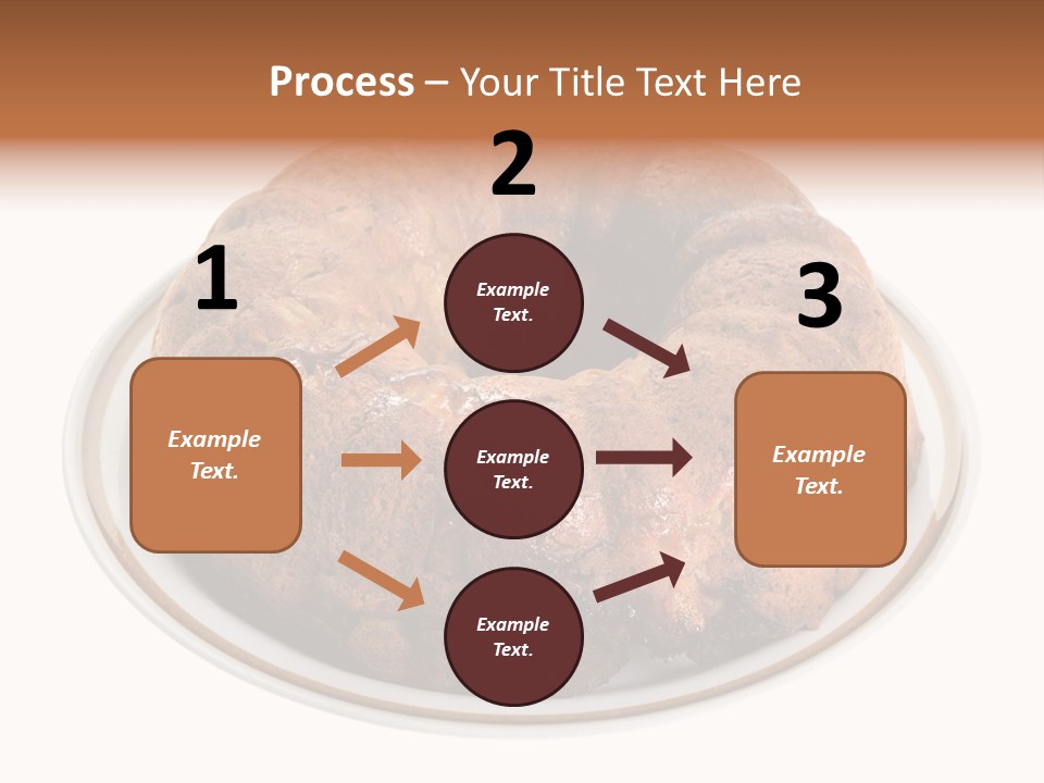 Apple Sweet Golden PowerPoint Template