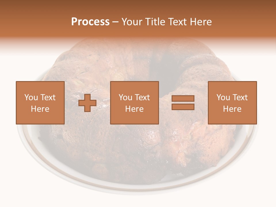 Apple Sweet Golden PowerPoint Template