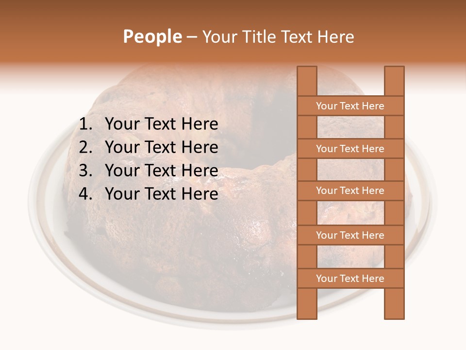 Apple Sweet Golden PowerPoint Template