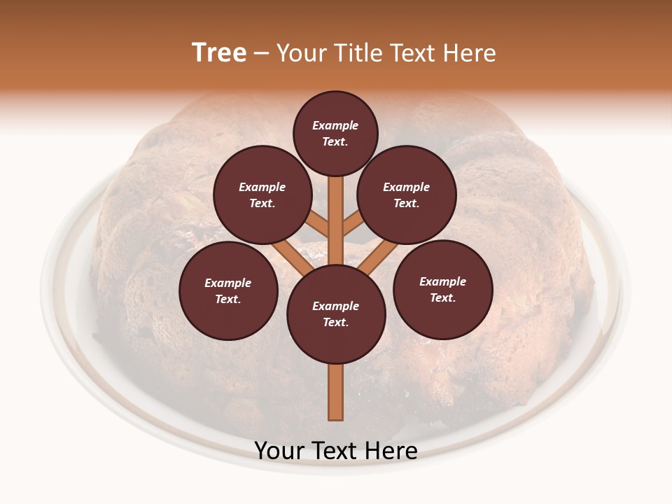 Apple Sweet Golden PowerPoint Template