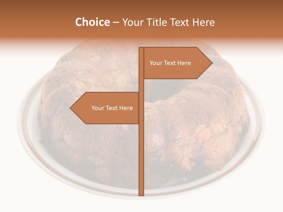 Apple Sweet Golden PowerPoint Template