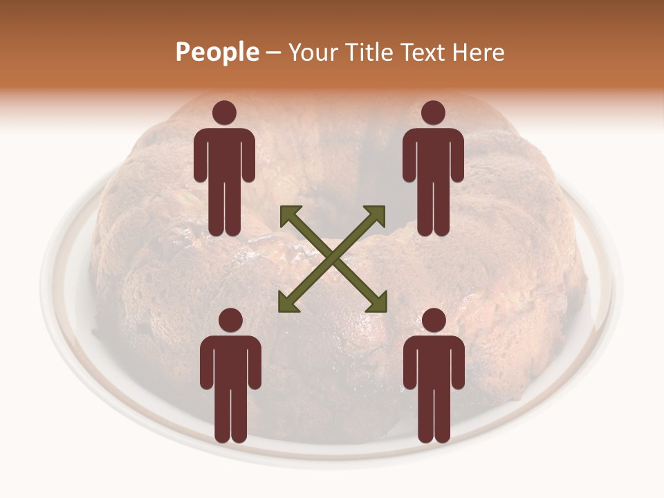 Apple Sweet Golden PowerPoint Template