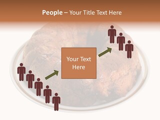 Apple Sweet Golden PowerPoint Template