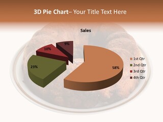 Apple Sweet Golden PowerPoint Template