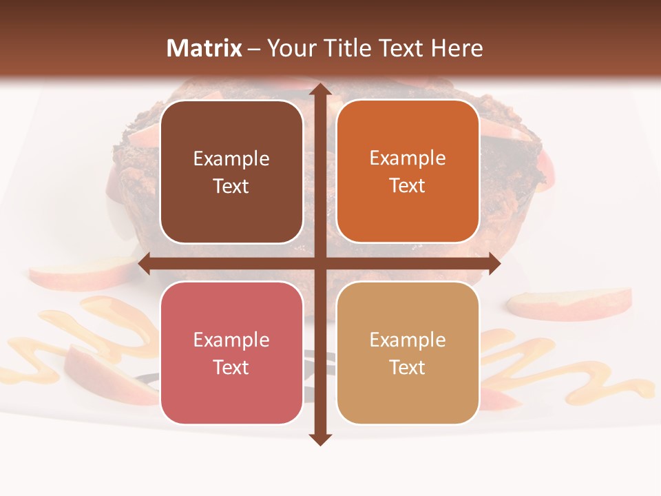 Isolated Bake Dessert PowerPoint Template