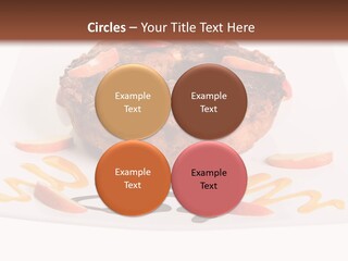 Isolated Bake Dessert PowerPoint Template