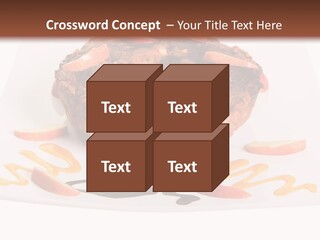 Isolated Bake Dessert PowerPoint Template