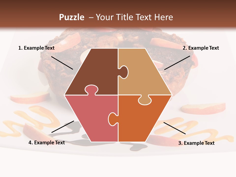 Isolated Bake Dessert PowerPoint Template