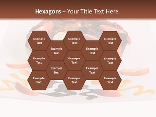 Isolated Bake Dessert PowerPoint Template