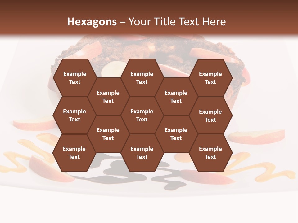 Isolated Bake Dessert PowerPoint Template