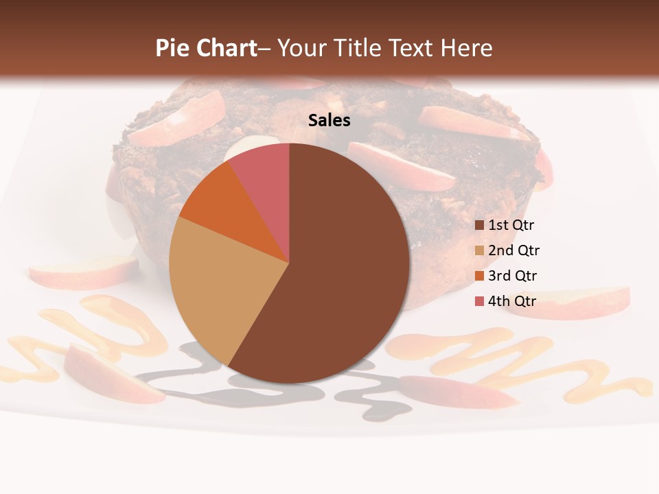 Isolated Bake Dessert PowerPoint Template
