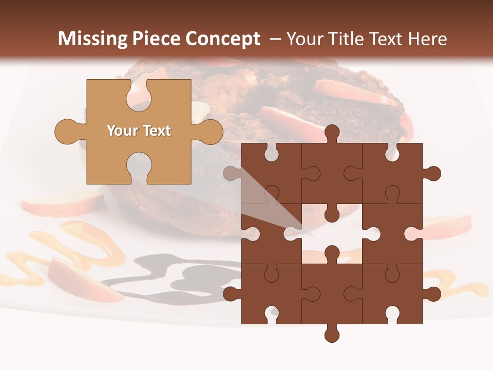 Isolated Bake Dessert PowerPoint Template