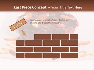 Isolated Bake Dessert PowerPoint Template