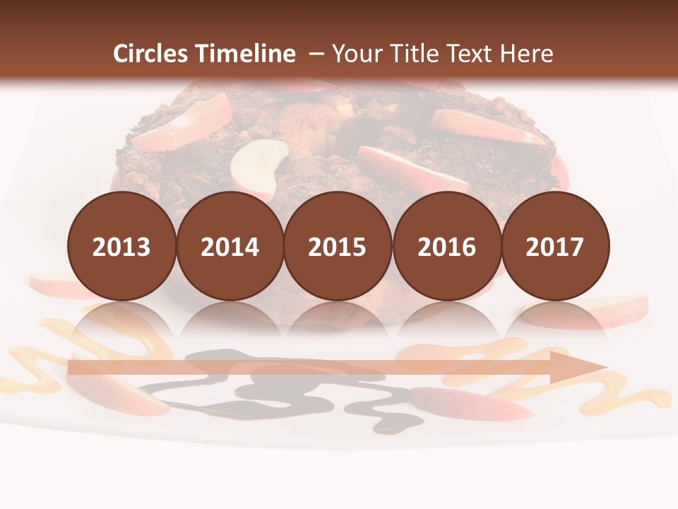 Isolated Bake Dessert PowerPoint Template