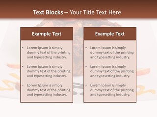 Isolated Bake Dessert PowerPoint Template