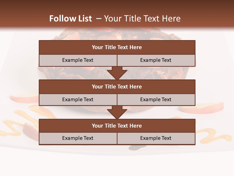 Isolated Bake Dessert PowerPoint Template
