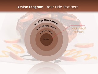 Isolated Bake Dessert PowerPoint Template