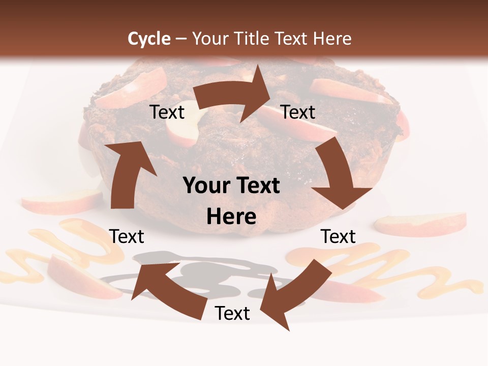 Isolated Bake Dessert PowerPoint Template