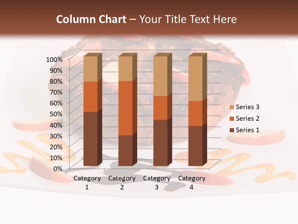 Isolated Bake Dessert PowerPoint Template