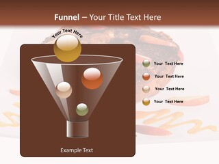 Isolated Bake Dessert PowerPoint Template