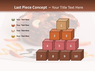 Isolated Bake Dessert PowerPoint Template