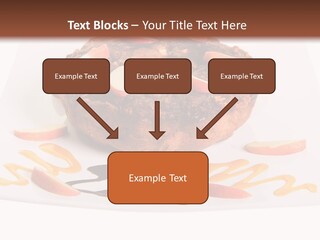 Isolated Bake Dessert PowerPoint Template