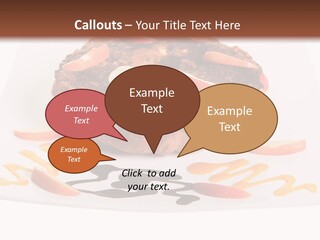 Isolated Bake Dessert PowerPoint Template