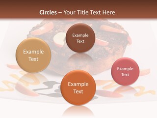 Isolated Bake Dessert PowerPoint Template